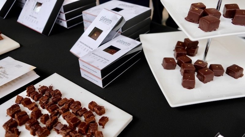 Gleem Schokopralinen auf der Next Organic Gastro Show in Berlin