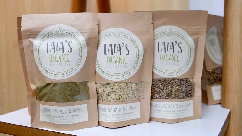 Laia's Hanfprotein auf der Next Organic Gastro Show in Berlin