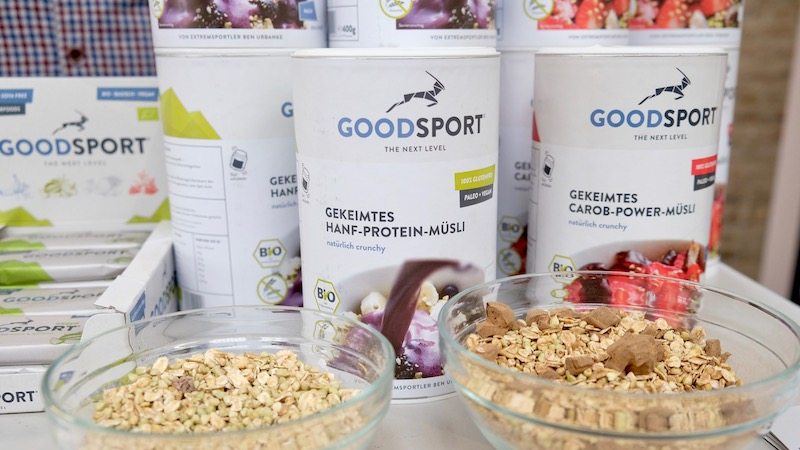 Goodsport auf der Next Organic Gastro Show in Berlin